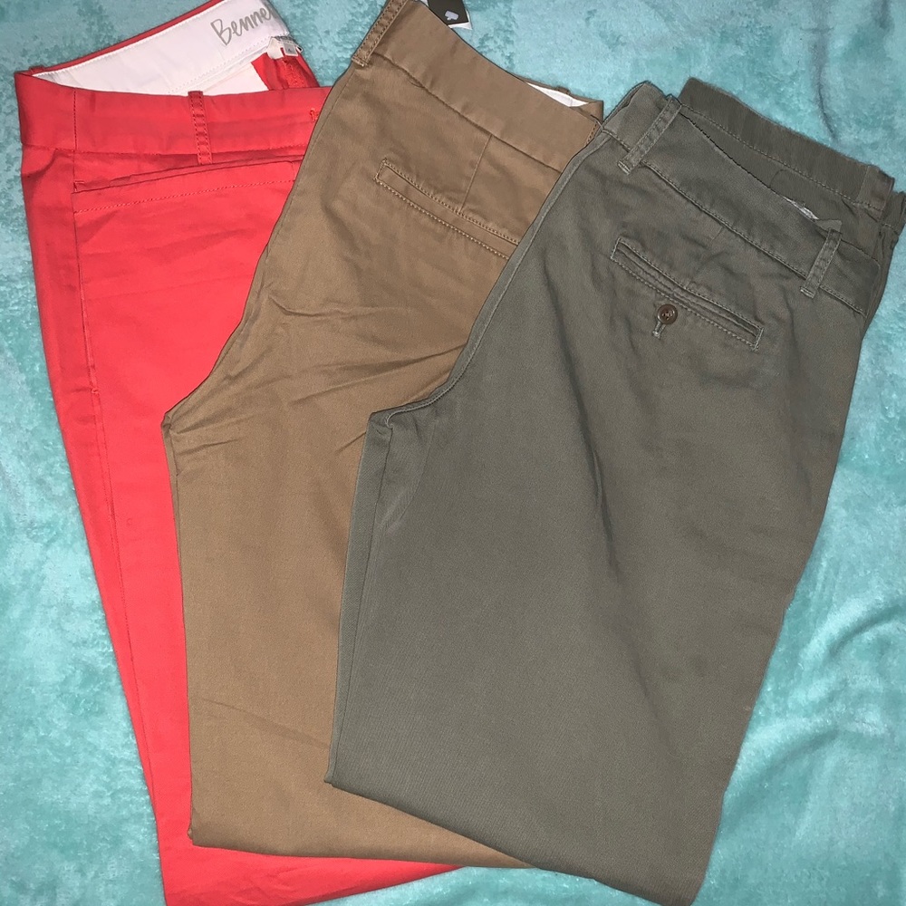 J Crew Chino pants bundle